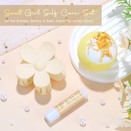Birthday Gifts for Teen Girls, Women, Teenage Girl Birthday Gift Sets for Teen Girls Tween Gifts for Teenage Girl Cute Daisy Aesthetic Glass Cup Gift Basket for Teens, Women, Sister, Her, Friend - Image 5