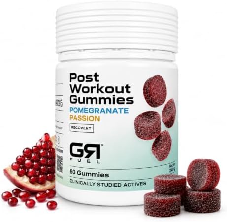 Post Workout Gummies, Pomegranate Passion, 12 Packets (24 Serv) by Unknown