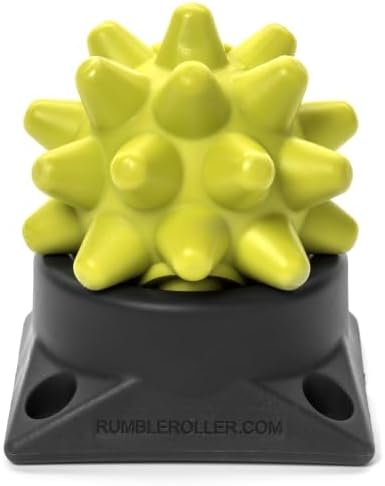 RUMBLE ROLLER Beastie Extra Firm Massage Ball Deep Tissue Trigger Point Tool for Muscle Knots, Myofascial Release, Recovery & Mobility, Lacrosse Ball Alternative - Image 3