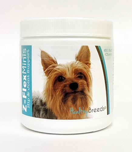 Healthy Breeds Silky Terrier Z-Flex Minis Hip and Joint Support Soft Chews 60 Count by HealthyBreeds