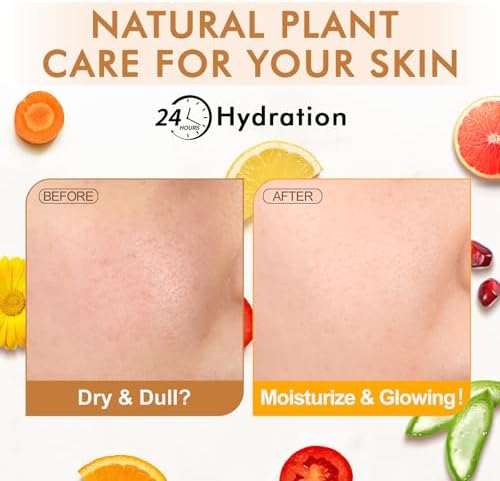 KONEUK 56 Pack Sheet Face Masks Skincare for Women, Hydrating Face Masks - Image 6