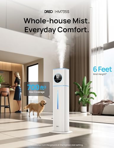 DREO 11L Smart Humidifier Large Room 700 ft², Humidifiers for Bedroom, 100H - Image 2