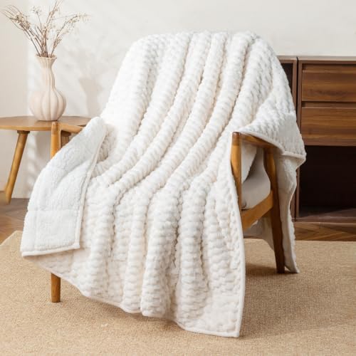 Alomidds Fleece Weighted Blanket for Adults 15Lbs, 60"x 80" by Alomidds