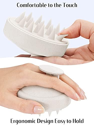 HEETA Scalp Massager Hair Growth Scrubber for Dandruff Removal Hair Care - Image 5