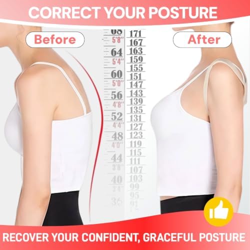 Back Brace for Women and Men,Shoulder Straightener,Back straightener,Adjustable Posture Corrector Suitable for Upper and Lower Back Pain Relief-Scoliosis,Hunchback,Spine Corrector(XXXL) - Image 6