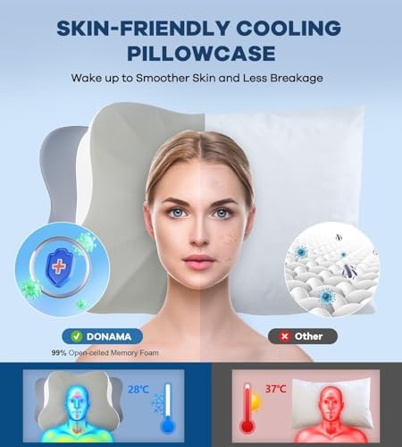 DONAMA Cervical Pillow for Neck and Shoulder Pain Relief - Image 5