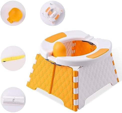 Travel Potty for Toddlers, Portable Foldable Toilet Training Seat by Yszawmx