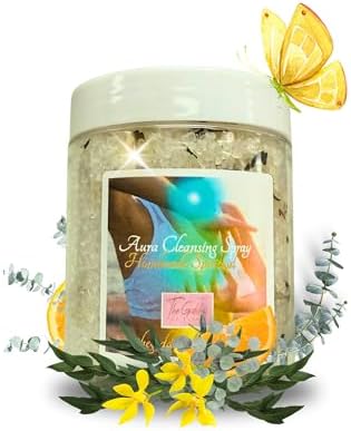 Aura Cleansing Bath Salts – Dead Sea Salt Bath Soak for Spiritual Cleansing, Energy Balance & Ritual Use 12oz by TheGoddessofFlame