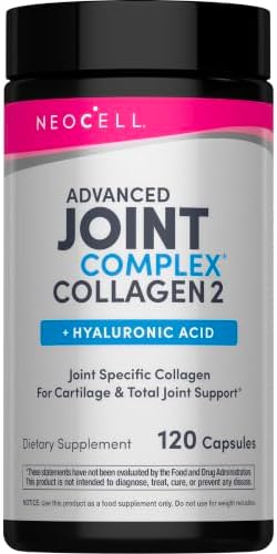 NeoCell Joint Complex Supplement | 120 Capsules | Plus Hyaluronic Acid by NeoCell