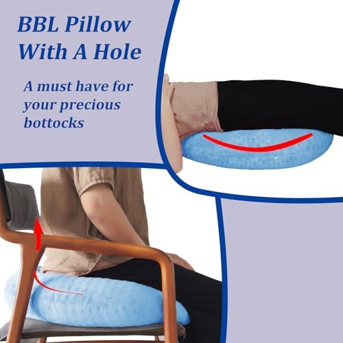 BBL Pillow After Surgery, Brazilian Butt Lift Foam Cushion for Sitting - Image 6
