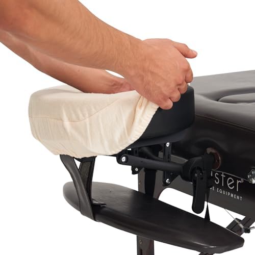 Master Massage 100% Cotton Pillow Covers, 100% all cotton, Machine Washable, Cream - Image 2
