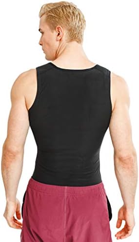 Sweat Shaper Men’s Premium Slimming Shapewear Workout Sauna Tank Top Vest - Image 4