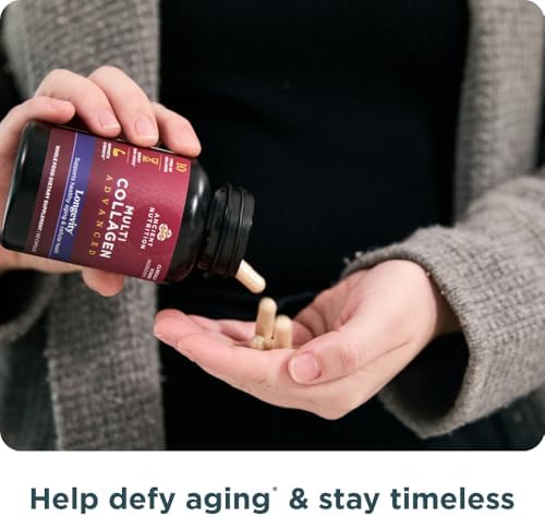 Ancient Nutrition Hydrolyzed Multi Collagen Advanced Capsules, Longevity - Image 4