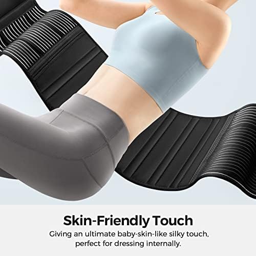 FREETOO Back Braces for Lower Back Pain Relief with 6 Stays, Breathable Back Support Belt for Men/Women for work , Anti-skid lumbar support belt with 16-hole Mesh for sciatica(L) - Image 5