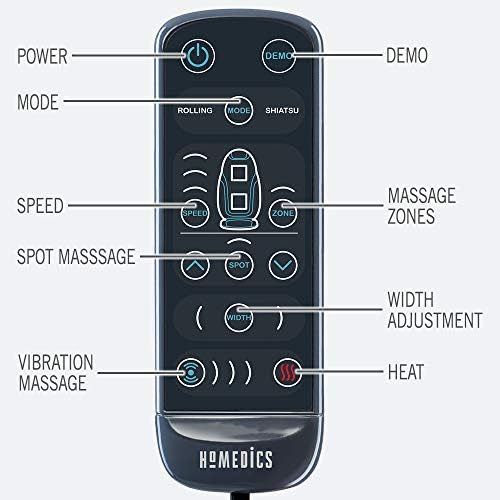 HoMedics Massage Cushion with Heat - Gentle Touch Portable, Adjustable Gel Massager - Image 2