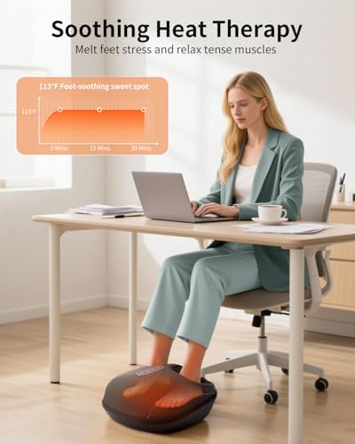 Nekteck Foot Massager with Remote APP Control, HSA Eligible FSA - Image 4