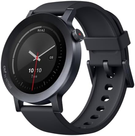 CMF BY Nothing Watch 3 Pro Smart Watch for Men Women, Bluetooth Call AI Energy Score, 1.43” Heart Rate Tracking, Sleep Monitor, GPS & 130 Sport Modes, Fitness Tracker for Android iOS, IP68 Dark Grey by CMFbyNOTHING