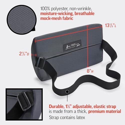 OPTP The Original McKenzie Slimline Lumbar Support, Slim Lumbar Cushion - Image 3