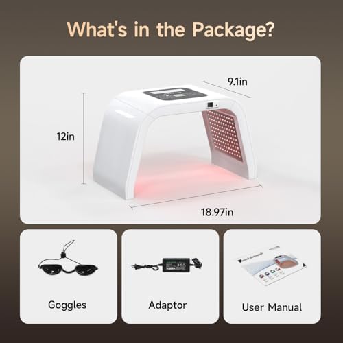 Megelin 8 in 1 Colors LED Light Therapy Machine - Image 6