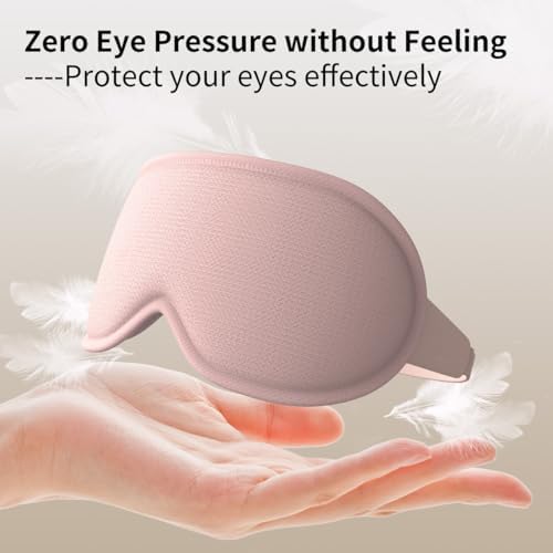 Easysleep Sleep Mask for Side Sleeper Women Men Eye Mask with 3D Contoured Cup Sleeping Mask for Light Blocking Soft Breathable Eye Cover Night Blindfold Mask with Adjustable Strap - Image 4