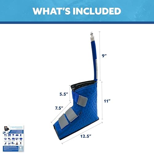 Polar Active Ice® Upper Foot & Ankle Therapy pad 12.5” x 11” with Attached Belts. Use only with The Polar #AIS Therapy System.… - Image 2