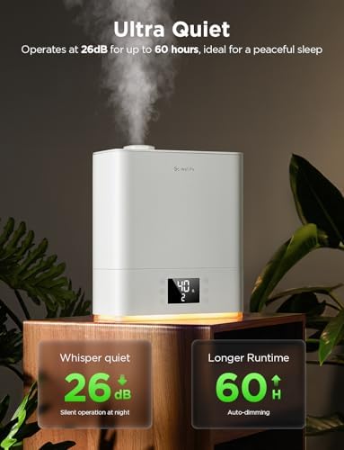 GoveeLife Smart Humidifiers for Bedroom Large Room, 6L Top Fill Humidifier - Image 4