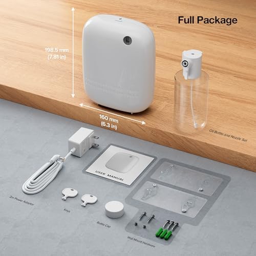 Airversa ANW Smart Waterless Essential Oil Diffuser for Large Room, White - Image 6