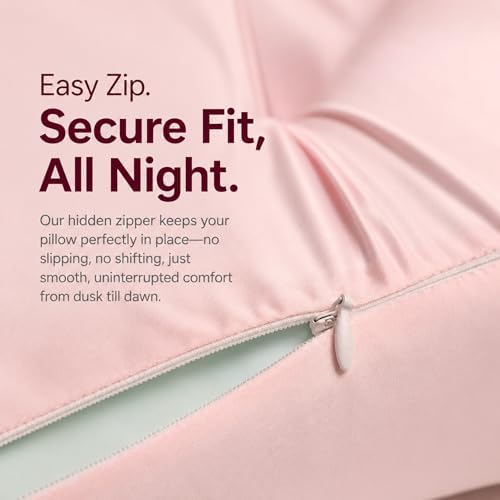 Derila Ergo Premium Blend Pillowcase with Modal & Silk Pillow Case - Image 5