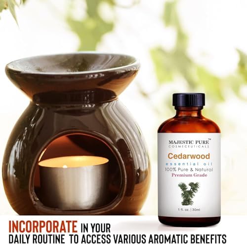 Majestic Pure Cedarwood Essential Oil for Diffuser - 1 Fl Oz - Image 5