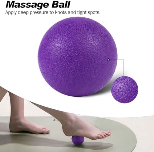 5 in 1 Foam Roller Set High Density Patented Foam Roller for Exercise - Image 4