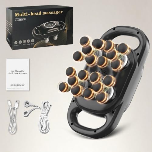 20-Head Deep Tissue Massage Gun for Calf, Thigh, Back, Waist & Foot - Image 7