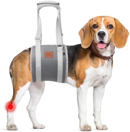 Adjustable Dog Sling for Medium Dogs Soft Post-ACL Surgery Mobility Aid by PICKFORLIFE