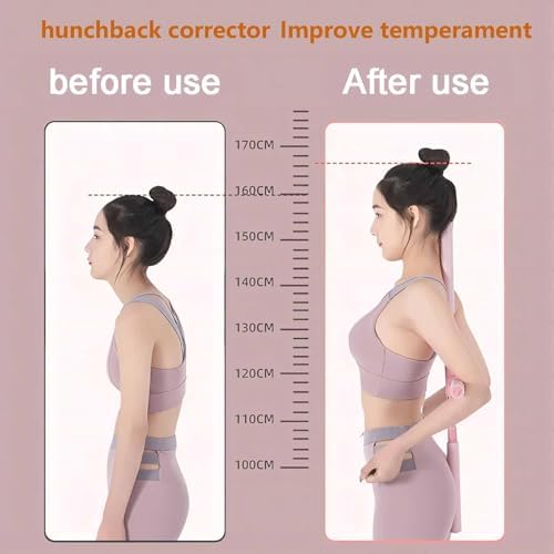 Yoga Stick- Posture Corrector Stick for Back Pain Relief - Upper & Lower Back Stretcher and Straightener Tool for Men and Women - Portable Mobility Stretch Pole for Neck Hump, Spine Alignment & Home Workout - Image 6