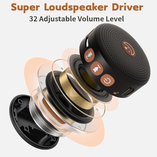 Portable Sound Machine Mini White Noise Machine Baby Shushing Brown Noise Machine with 30 Soothing Sounds for Kids Adults Dogs Auto-Off Timer 32 Volume Levels Sleep Machine for Home Office Privacy - Image 5