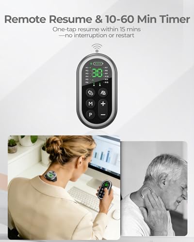 KingPavonini Wireless TENS Unit Muscle Stimulator, XL Pad, Model HZ9151C - Image 6