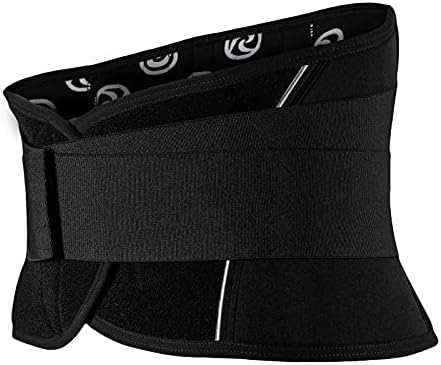 Rehband X-Stable Back Support, Neoprene back compression support 5mm, strong support for fitness and daily life, stabilizes lower back, Colour:Black, Size:Large - Image 3