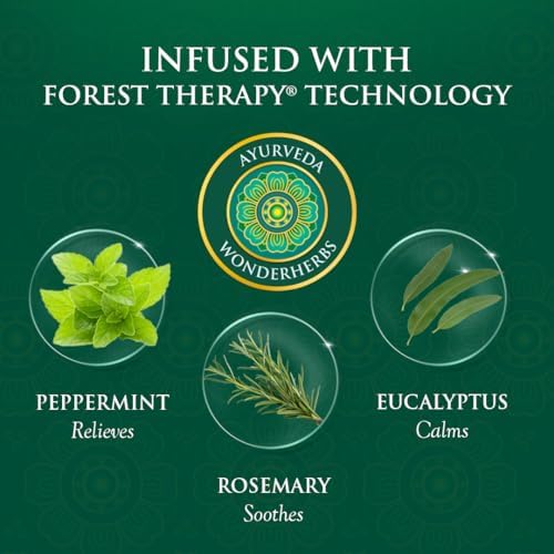 Spa Ceylon ForestVeda Calming Discovery Set - 4-Piece Ayurveda Bath & Body Gift Set with Plant Botanicals, Eucalyptus, Cedarwood & Moringa - Body Cleanser, Body Elixir, Body Cream & Pillow Mist - Image 6