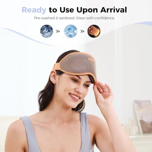 MZOO Pro Breathable Blackout Sleep Mask, Gift for Women Men - Image 7