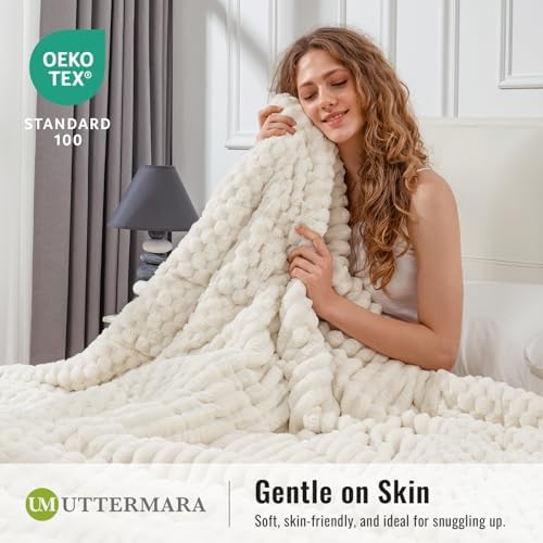 Uttermara Weighted Blankets for Adults, Queen Size 20lbs 60x80 Inches - Image 4