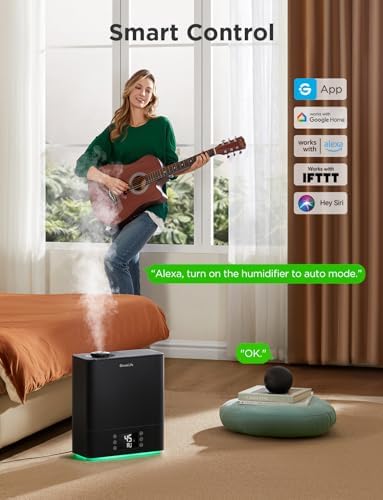 GoveeLife Smart Humidifiers for Bedroom Large Room, 6L Top Fill Humidifier - Image 2