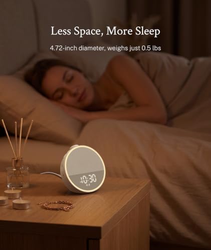 Sound Machine, Alarm Clock, Night Light, Screen-Free Sleep Routine - Image 3