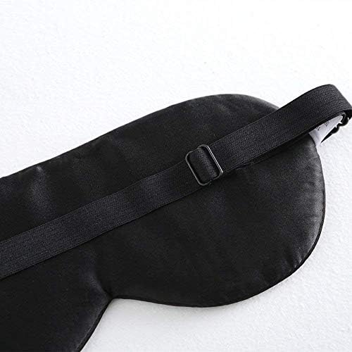 Tim & Tina Silk Sleep Mask for Women Men Comfortable Blindfold Eye Mask with Adjustable Strap for Travel Yoga Nap Shift Work (Colorful Flowers) - Image 2