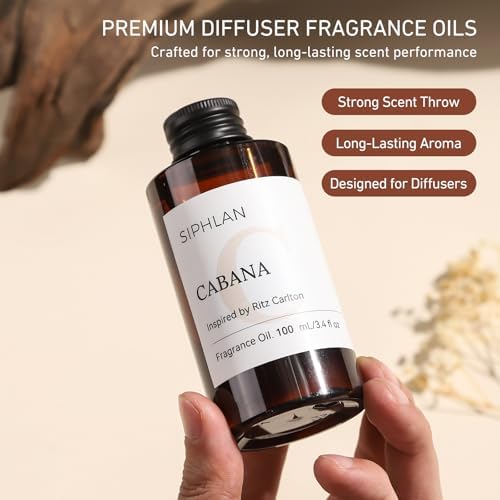 Cabana Ritzy Hotel Collection Diffuser Oil – 100mL Luxury Aromatherapy Essential Oil for Diffusers & Waterless Diffusers – Premium Fragrance for Home & Office - Image 2
