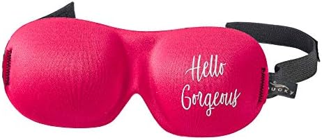 Bucky Ultralight Comfortable Contoured Travel and Sleep Eye Mask, Hello Gorgeous, One Size by Bucky
