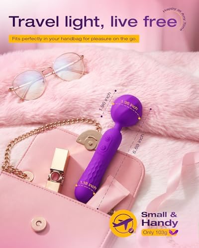 Toendi Dual-Ended Mini Handheld Massager Personal Massagers Woman - Image 6