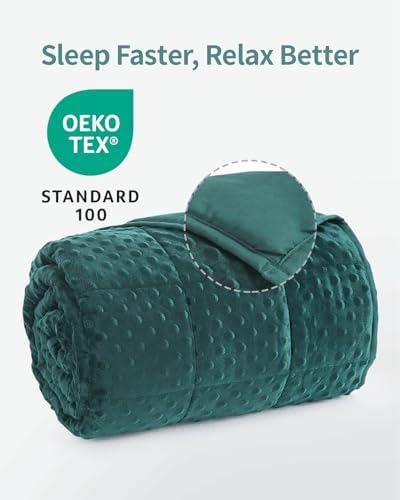 Mr. Sandman Weighted Blanket for Adults, Full Size 15 lbs, 48 x 72 Inches - Image 5