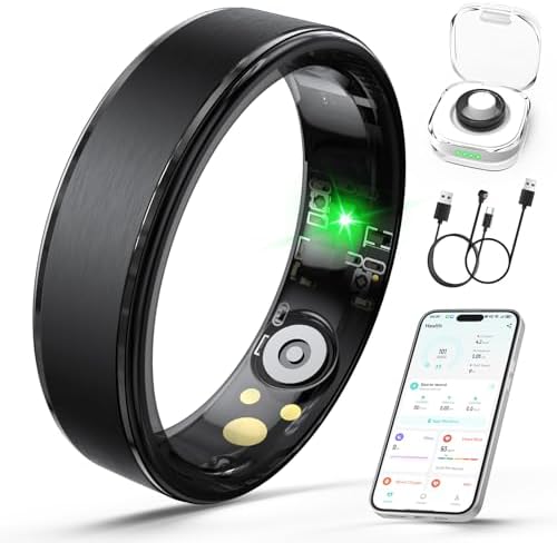 Smart Ring for Women and Men, Fitness Health Tracker Ring by CraftedforRealLife
