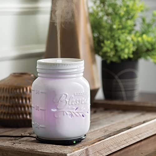 Airome Mason Jar Medium Essential Oil Diffuser|100 mL Humidifying Ultrasonic Aromatherapy Diffuser 8 Colorful LED Lights, Intermittent & Continual Mist, Auto Shut-Off - Image 4