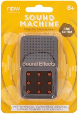 NPW Fart Fanfare Sound Machine, Portable Fart Noise Maker, Novelty Prank Gift for Kids & Adults, Funny Sound Machine with 9 Sound Effects, Battery Included - Image 4