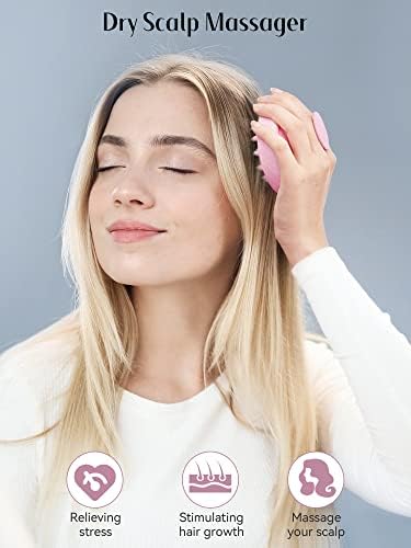 HEETA Scalp Massager Hair Growth Scrubber for Dandruff Removal Hair Care - Image 4